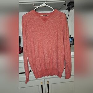 J. Crew Men's Coral V-Neck Sweater